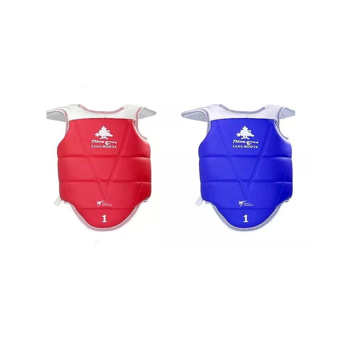 PINE TREE - PECHERA TAEKWONDO PINE TREE WT REVERSIBLE ROJOAZUL