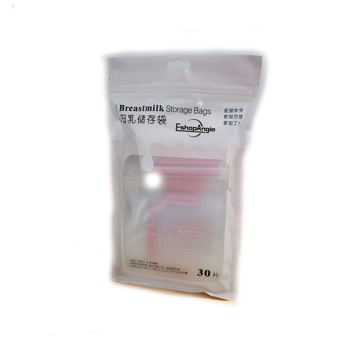 ESHOPANGIE - X30 Bolsas Para Leche Materna 250ml De Almacenamiento