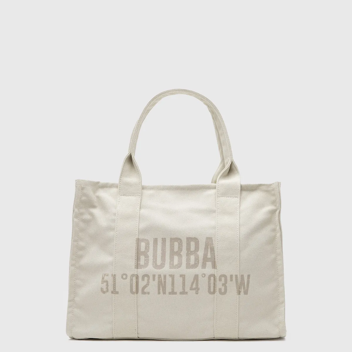 BUBBA - Tote Canvas Beige Bubba Essentials