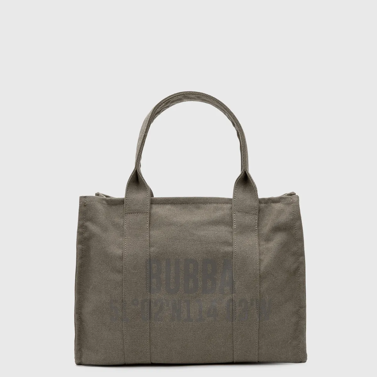 BUBBA - Tote Canvas Green Bubba Essentials