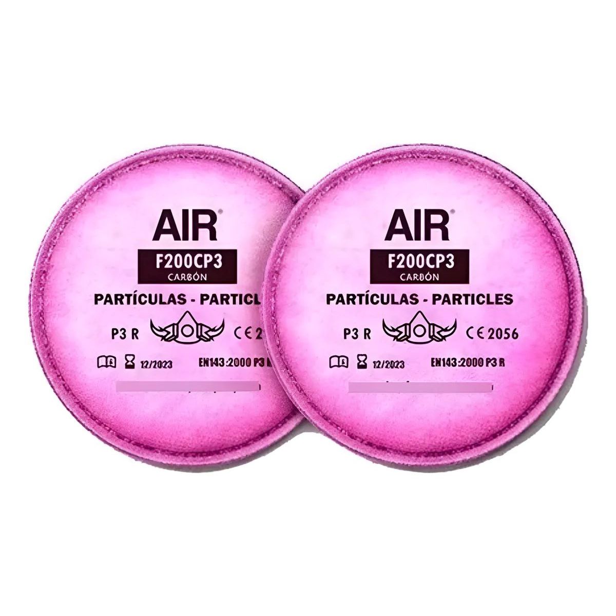 METALFER - Filtro Rosado Air F200 Para Partículas generico 3m