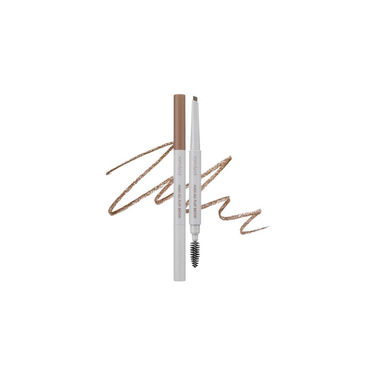 ROM&ND - Lápiz Para Cejas Delineador De Cejas - w1 gentle brown