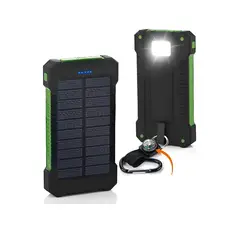 GENERICO - Cargador Portátil Solar Power Bank Gran Capacidad