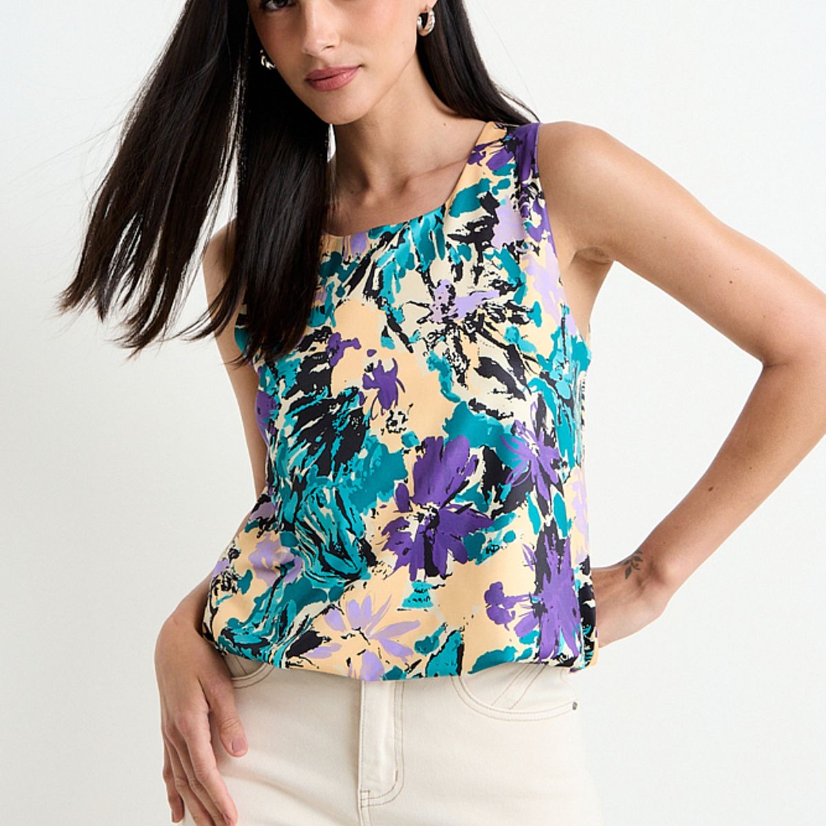 ASH - Polera Ballon Mujer Verde  Ash