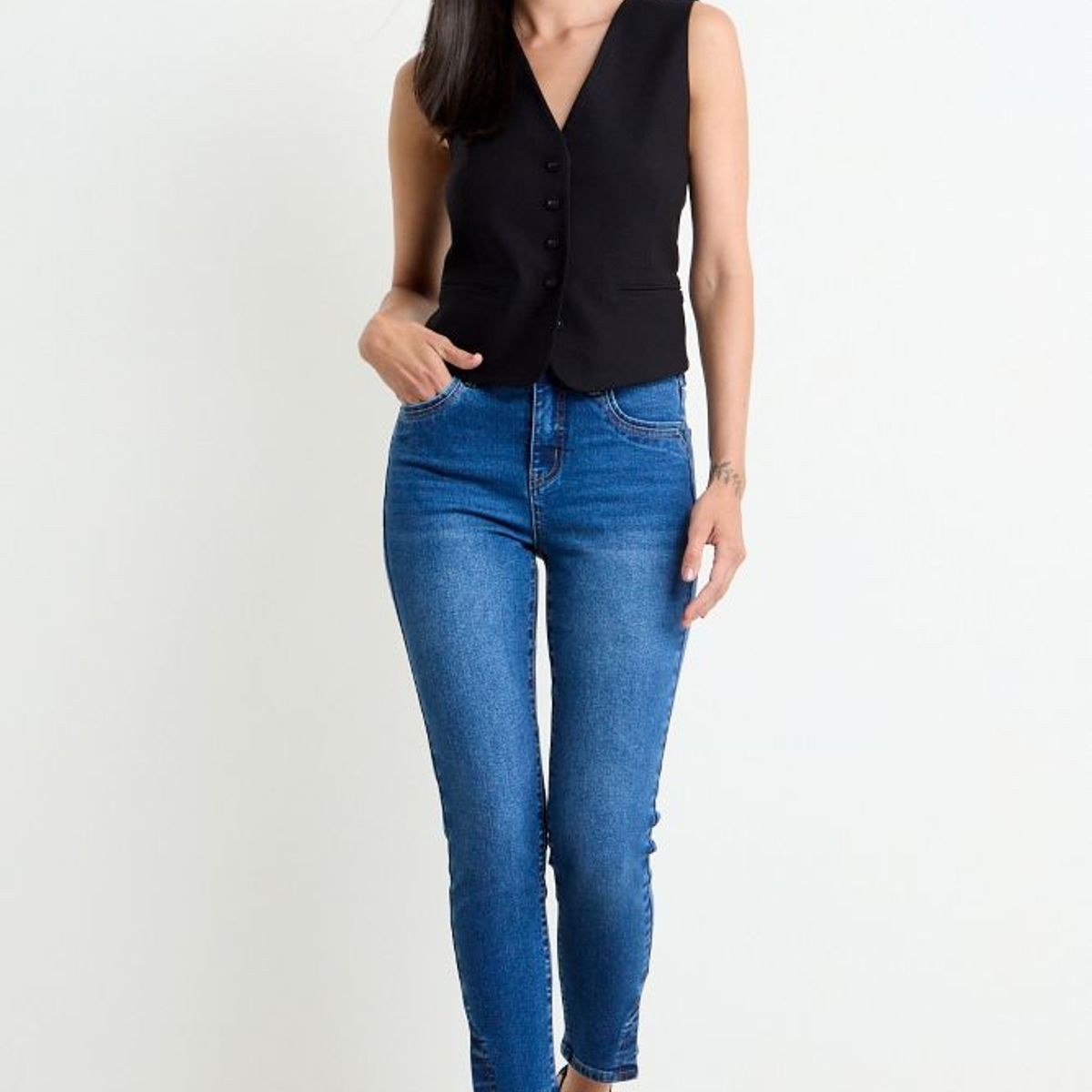 ASH - Skinny Jeans Mujer Azul Ash