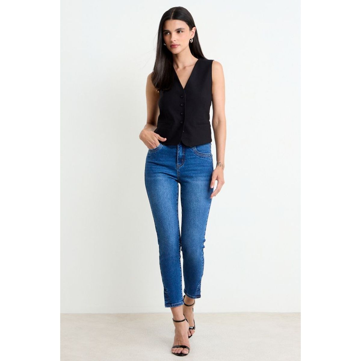 ASH - Skinny Jeans Mujer Azul Ash