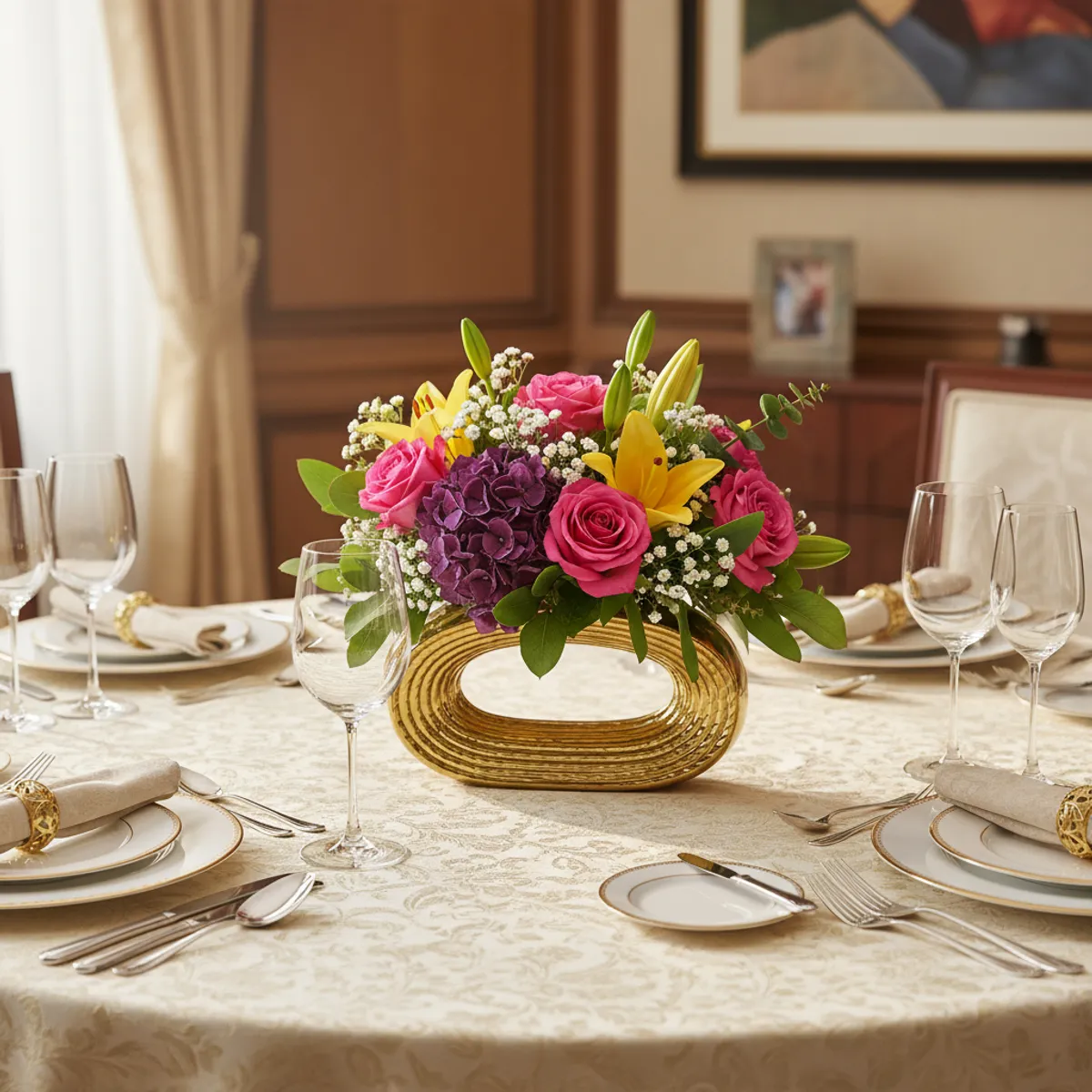 GENERICO - JARRÓN OVALADO AUREA M