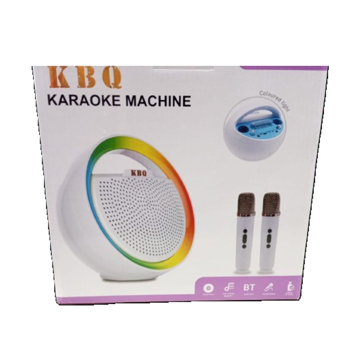 GENERICO - Parlante KBQ 2305 2 Micrófonos/Inalámbrico