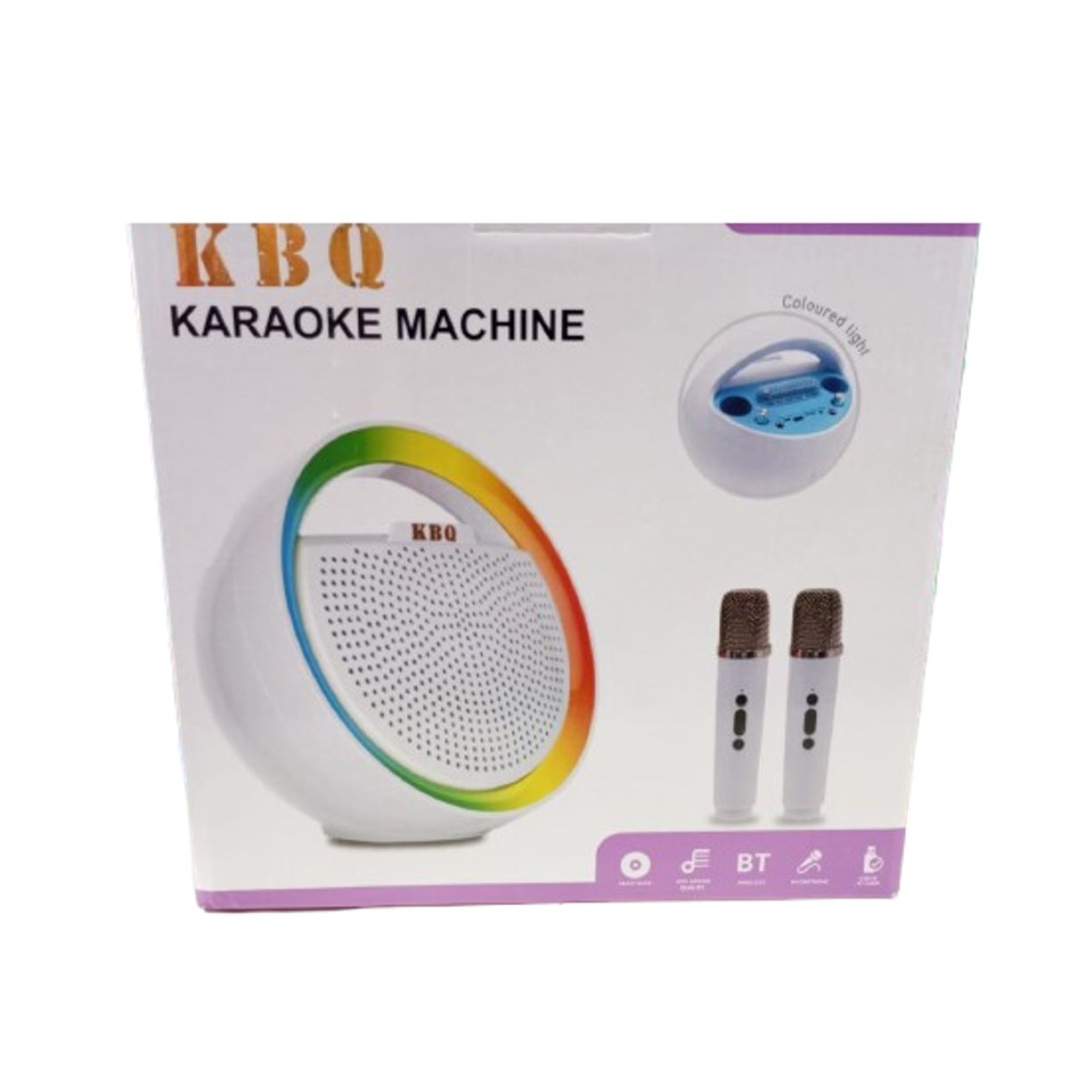 GENERICO - Parlante KBQ 2305 2 Micrófonos/Inalámbrico