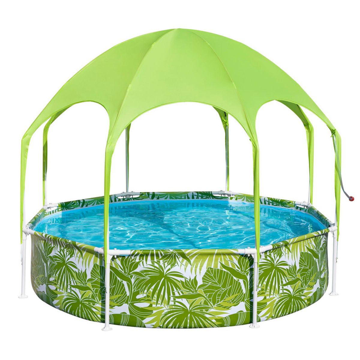 BESTWAY - Piscina infantil frutas con toldo 244x51 cm Bestway