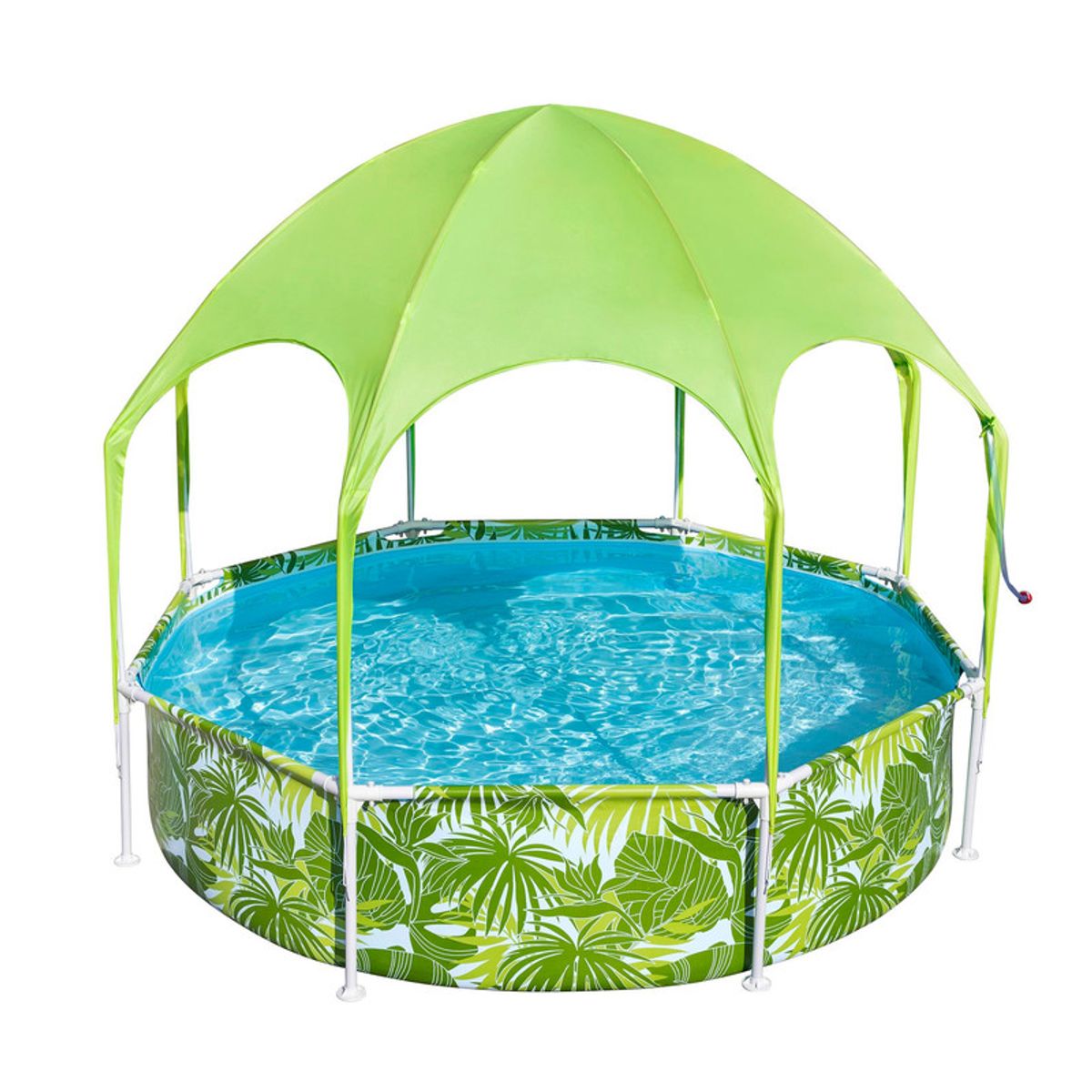 BESTWAY - Piscina infantil frutas con toldo 244x51 cm Bestway