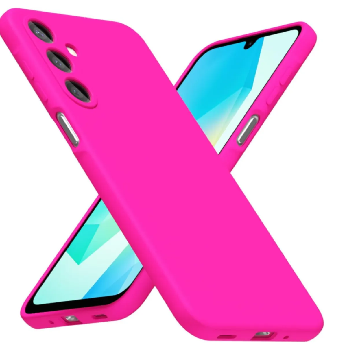 GENERICO - Carcasa Funda Para Samsung A17 5g Silicona Fucsia