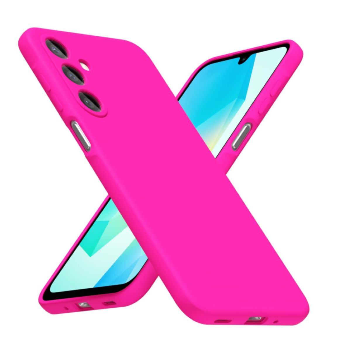 GENERICO - Carcasa Funda Para Samsung A17 5g Silicona Fucsia