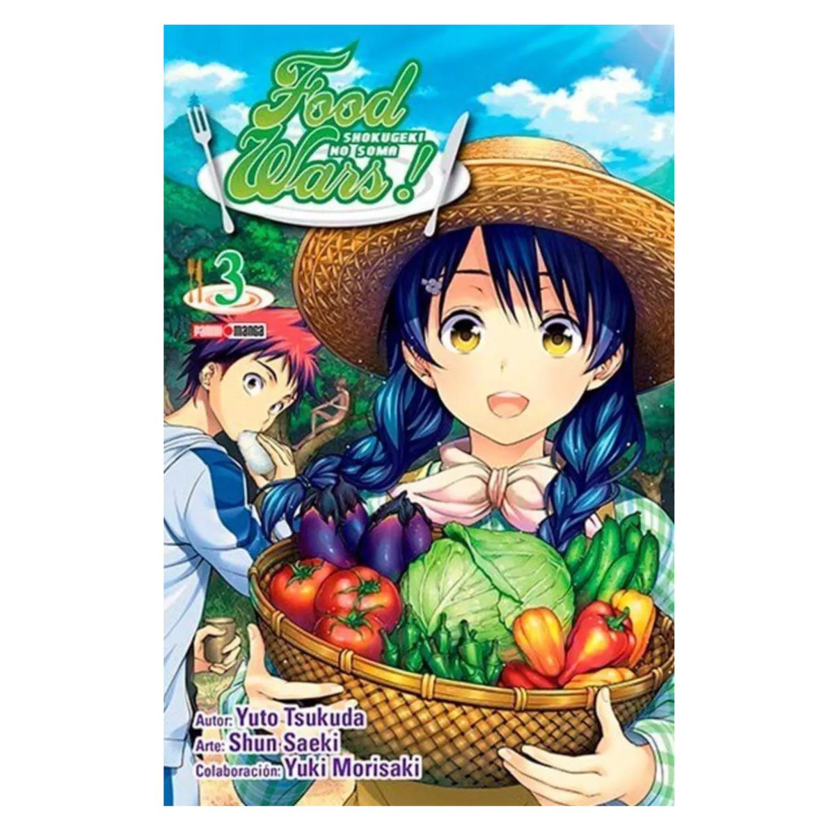 PANINI CHILE - Food Wars - Shokugeki No Soma N°3