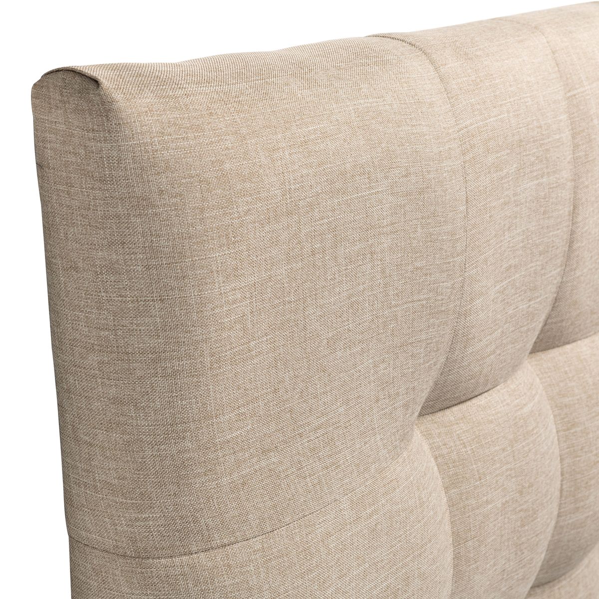 GENERICO - Respaldo King Lino Beige Cp Alice