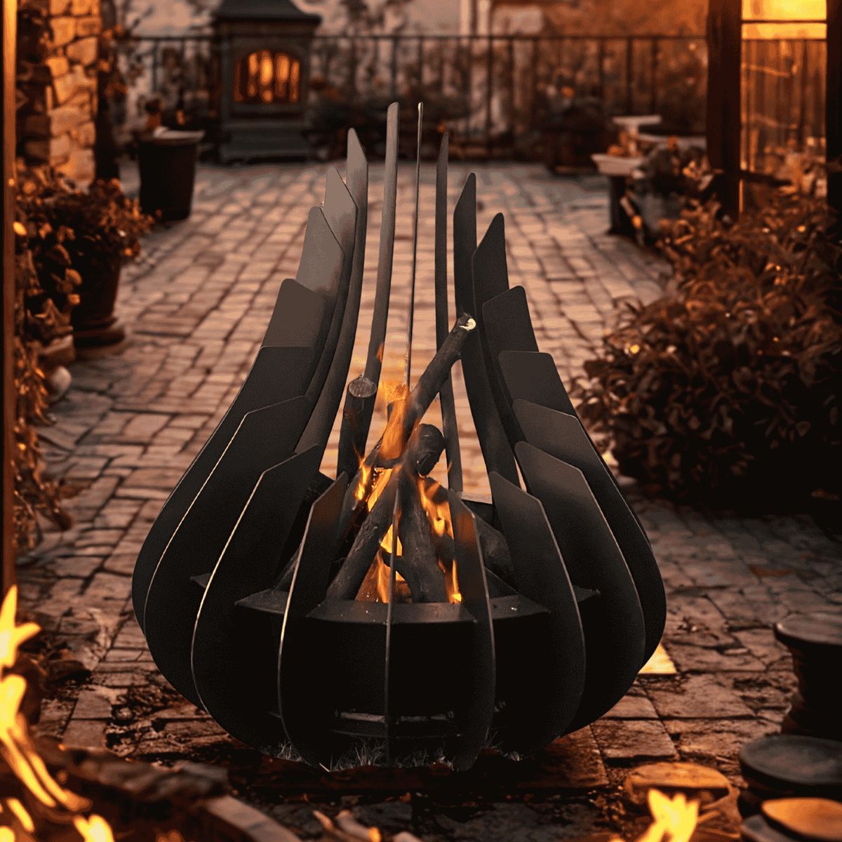 GENERICO - Brasero fogón Dagaz Negro