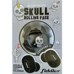 GENERICO - Audifono Fiddler Figura Skull Rolling Face Negro