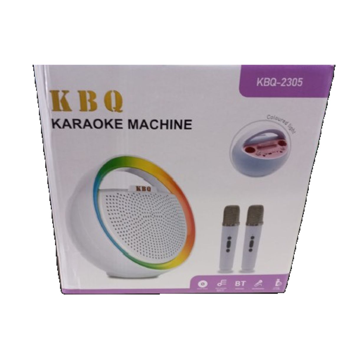 GENERICO - Parlante KBQ 2305 2 Micrófonos/Inalámbrico
