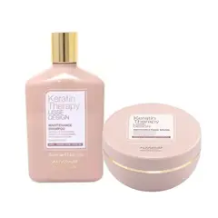 ALFAPARF MILANO - Kit Mantenimiento Shampoo mascara Keratin Therapy Alfaparf