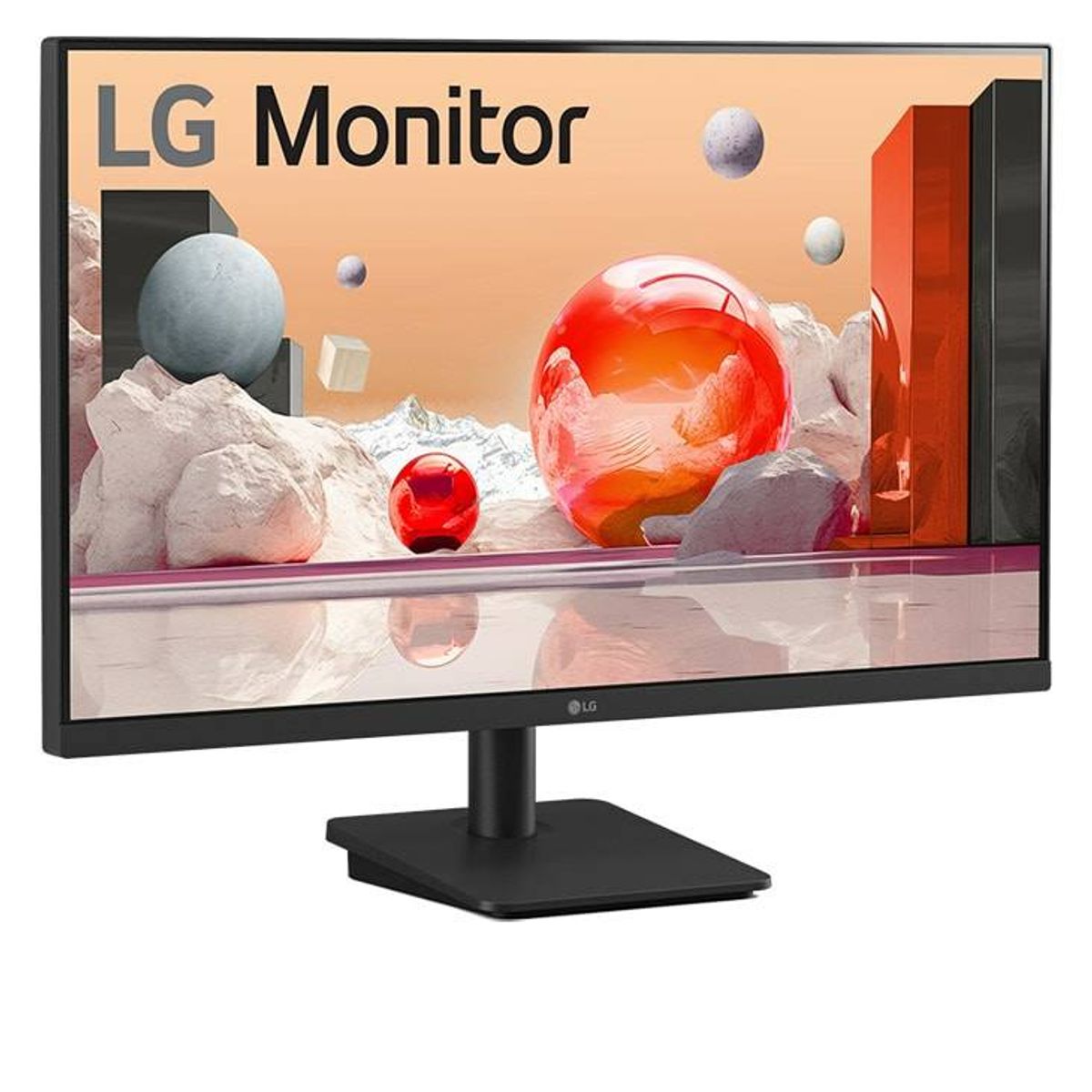 LG - Monitor Plano LG 27MS500-B 27 IPS Full HD 100Hz 5ms Black Stabilizer HDMI14 Negro