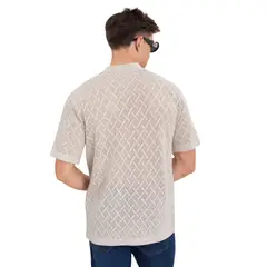 D'JOE - Camisa Tejida Hombre New York