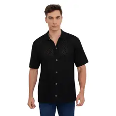 D'JOE - Camisa Tejida Hombre New York