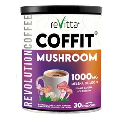 REVITTA WELLNESS - Café Coffit Mushroom + Melena De León 300g. Hongo Adaptógeno