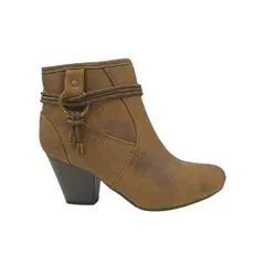 HERIEL - Botín Camel Taco Mujer