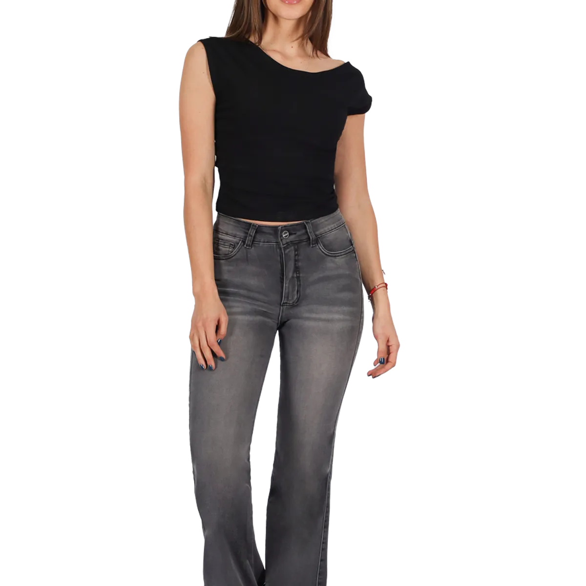 DIVINO JEANS - Jeans Pilar IV Gris Divino Jeans