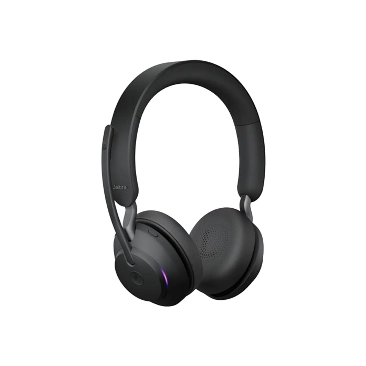 JABRA - Jabra Evolve2 65 MS Stereo Audifonos Bluetooth Inalámbricos, con Micrófono, Cancelación de Ruido Pasiva, Conexión USB-C, Certificados Microsoft Teams, Negro