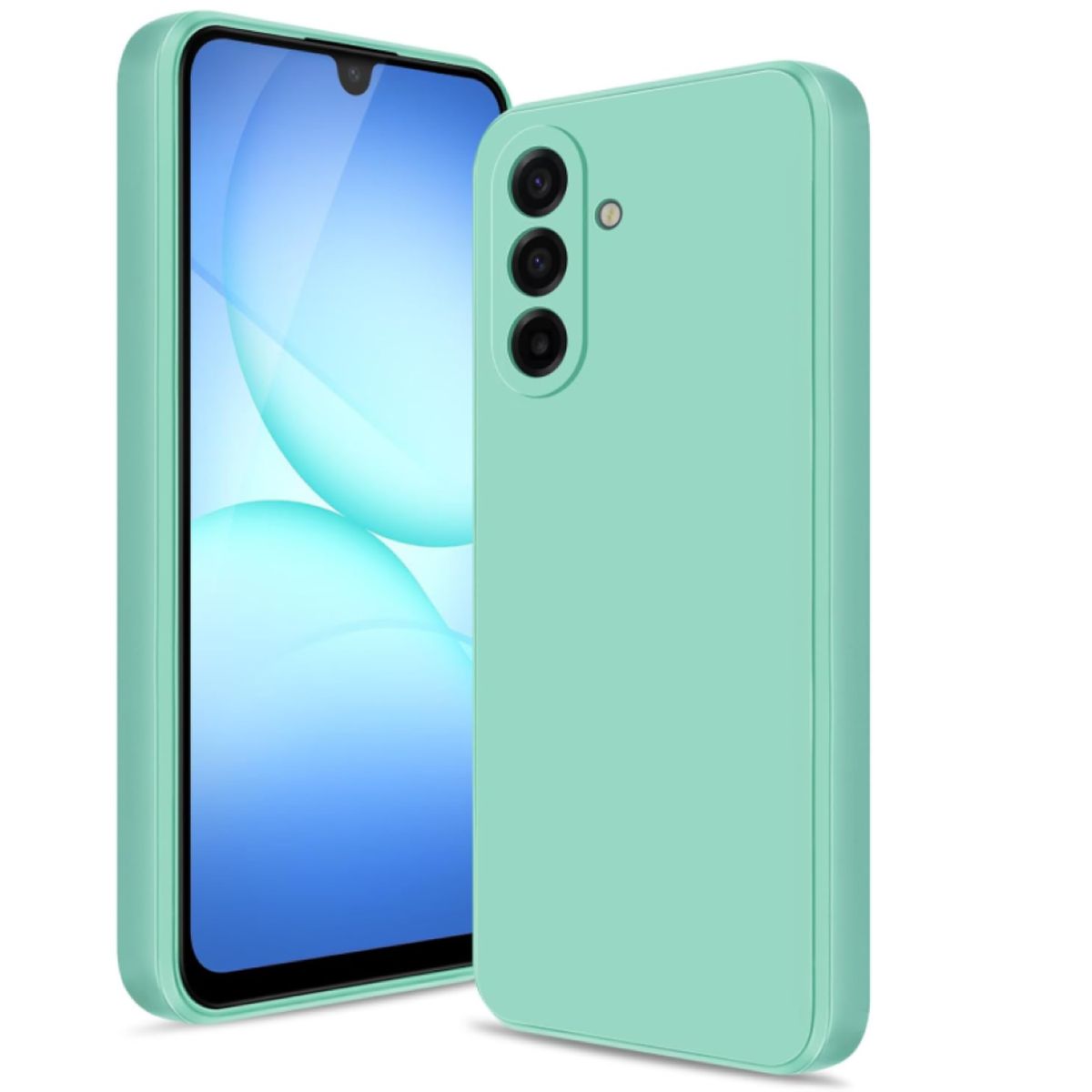 GENERICO - Carcasa Funda Para Samsung A56 5g Silicona Turquesa