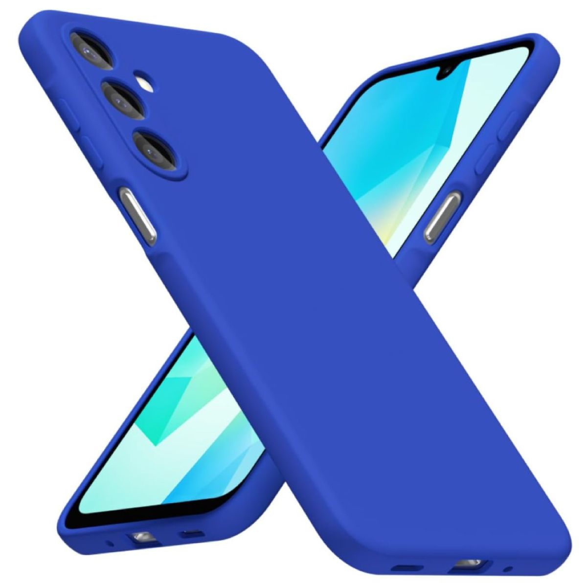 GENERICO - Carcasa Funda Para Samsung A56 5g Silicona Azul