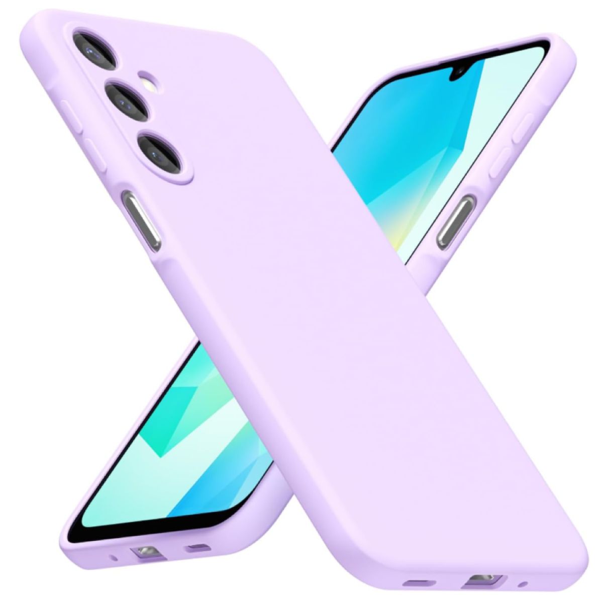 GENERICO - Carcasa Funda Para Samsung A56 5g Silicona Violeta