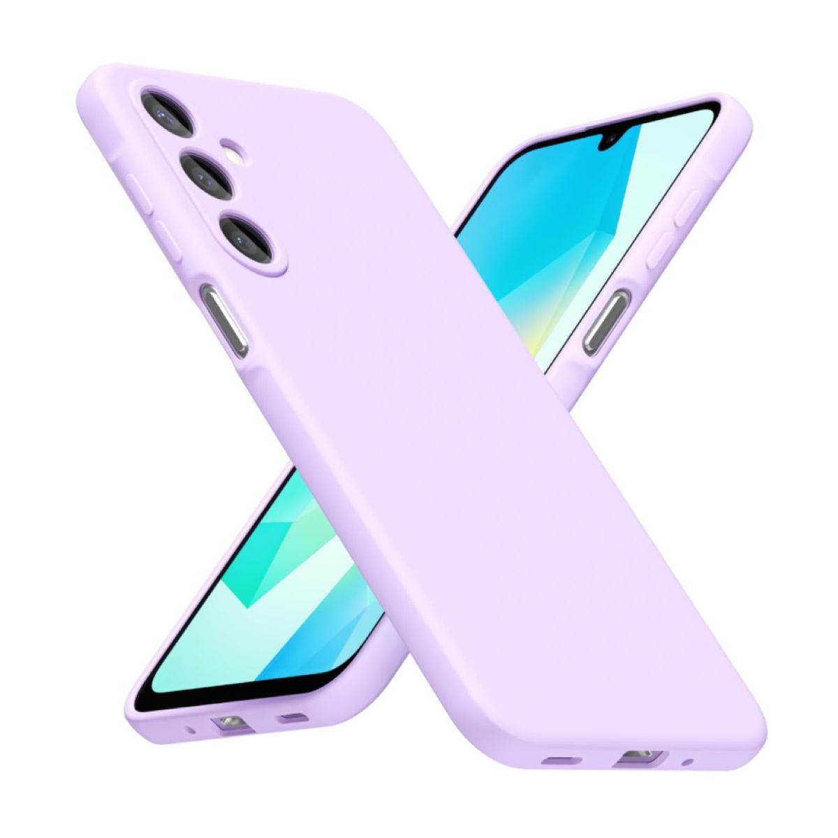 GENERICO - Carcasa Funda Para Samsung A56 5g Silicona Violeta