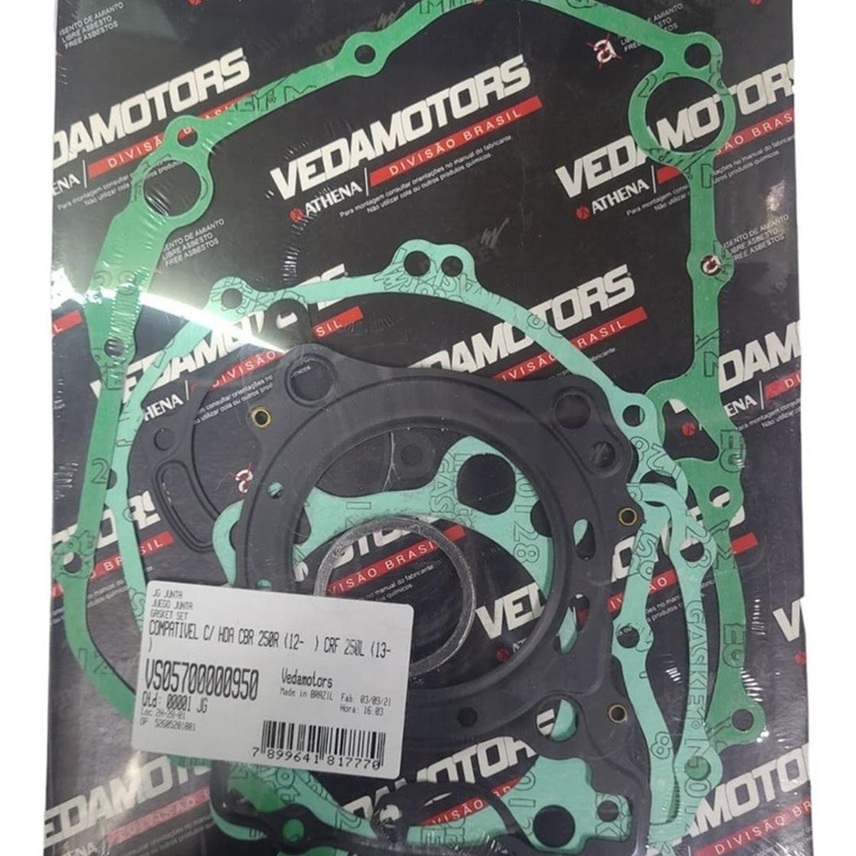 GENERICO - Kit De Empaquetaduras Para Moto Honda Cbr 250r