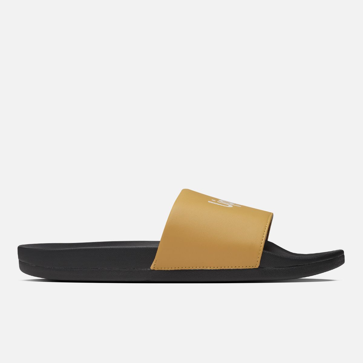 LIPPI - Sandalia Hombre Insigne Slide Mostaza Lippi