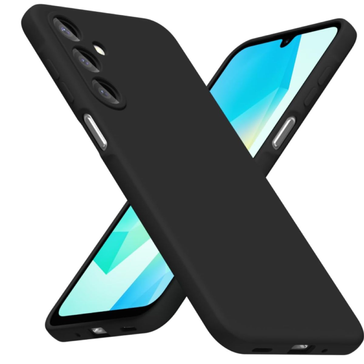 GENERICO - Carcasa Funda Para Samsung A56 5g Silicona Negro