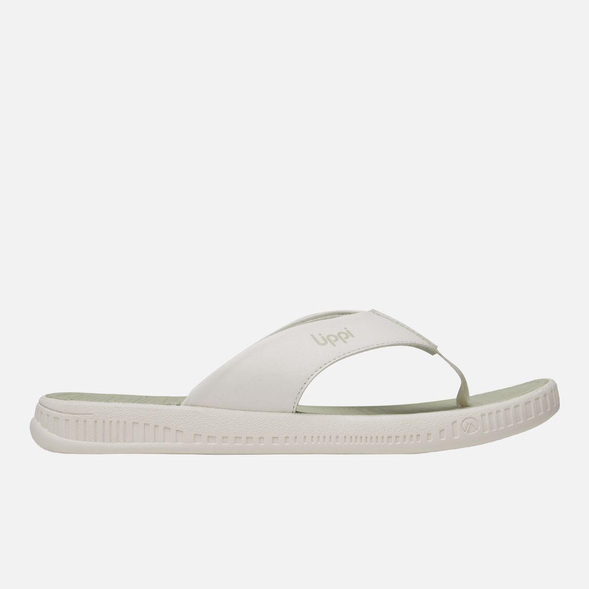 LIPPI - Sandalia Mujer Take Go Crema / Verde Lippi