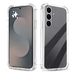 GENERICO - Carcasa para Samsung S25 FE Transparente Reforzada Antigolpes