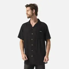 HAKA HONU - Camisa Hombre Linaje Negro