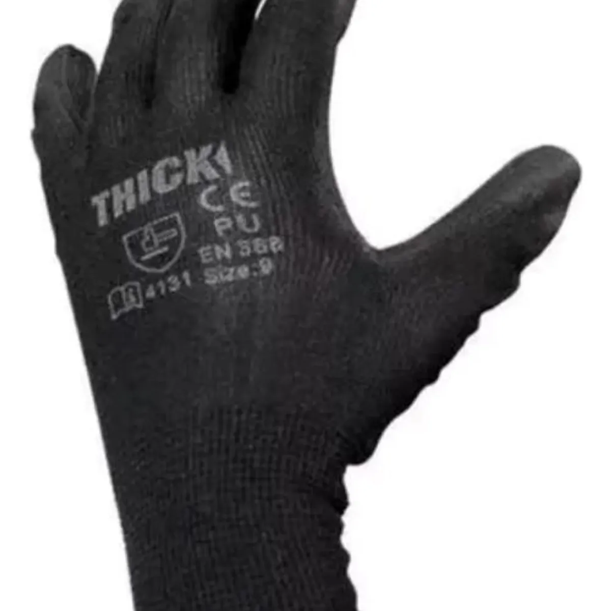 METALFER - Guante Palma Pu Thick 10 Pares talla 9