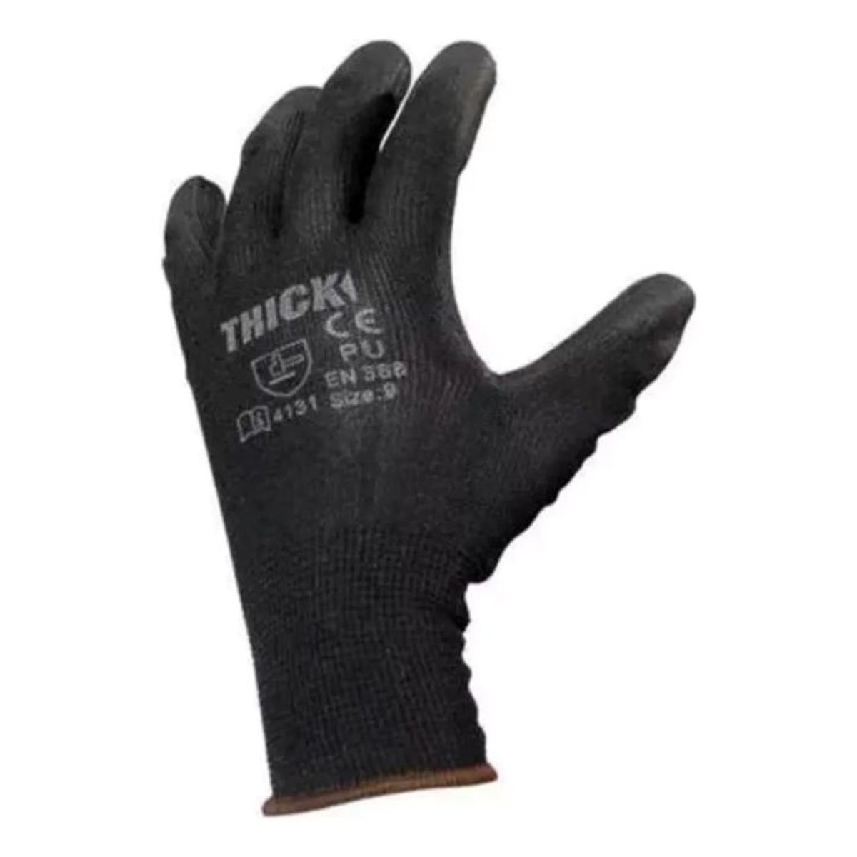 METALFER - Guante Palma Pu Thick 10 Pares talla 9
