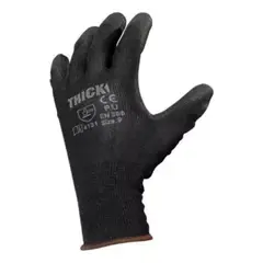 METALFER - Guante Palma Pu Thick 10 Pares talla 9