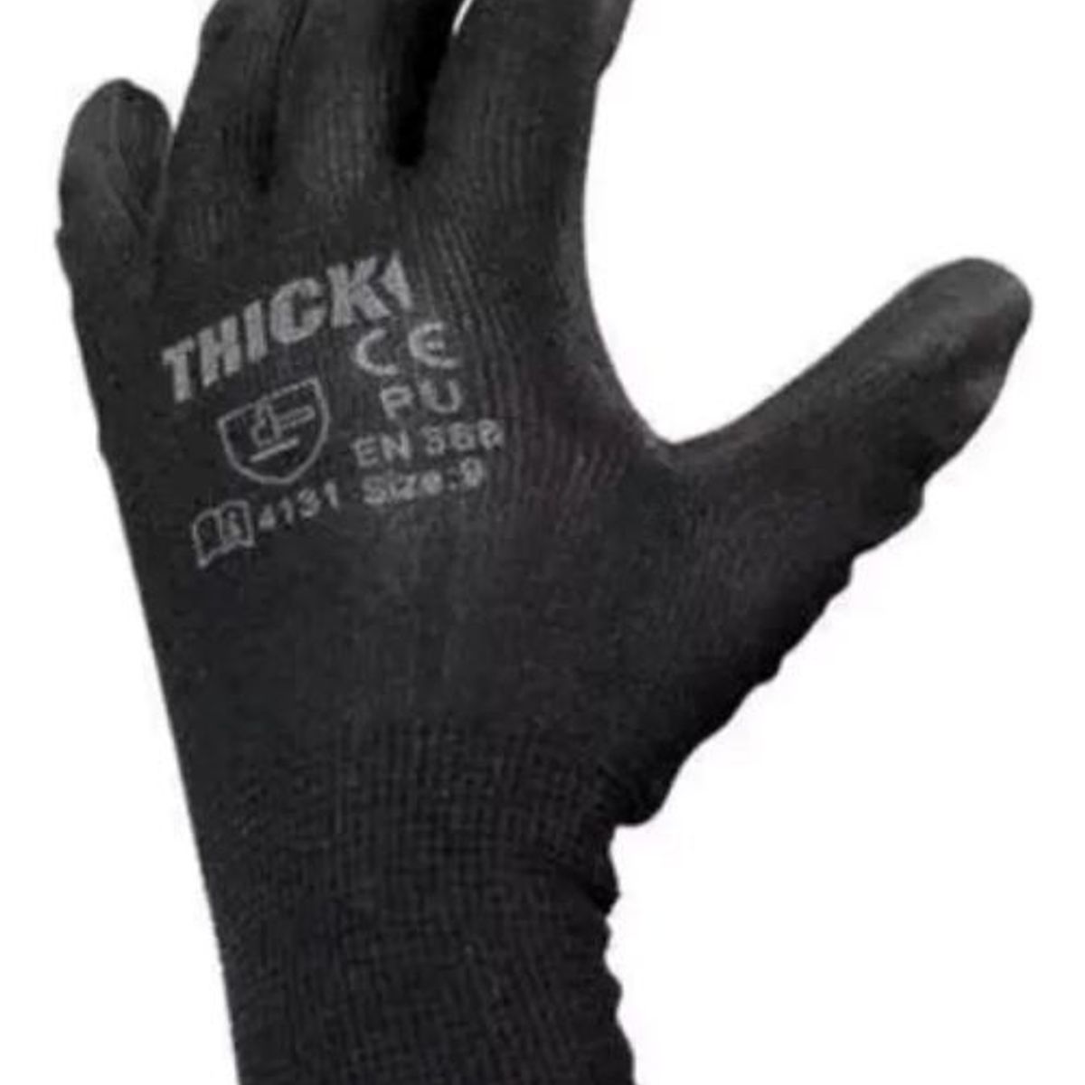 METALFER - Guante Palma Pu Thick 10 Pares talla 10