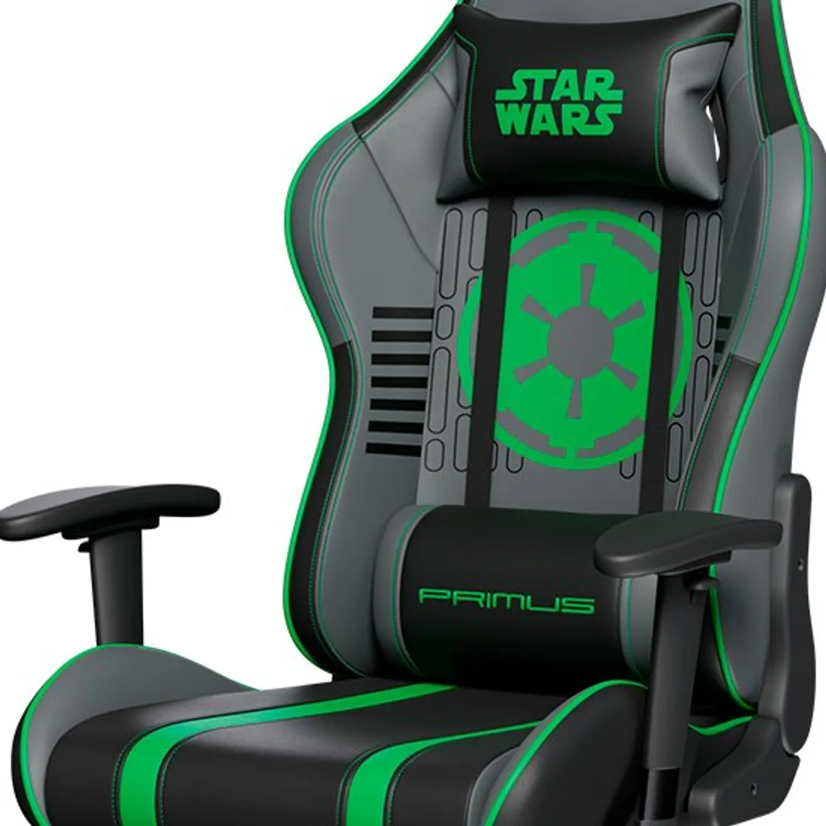 PRIMUS GAMING - Silla Gamer Primus THRÓNOS 200S Star Wars Death Trooper Limited Edition NegroVerde