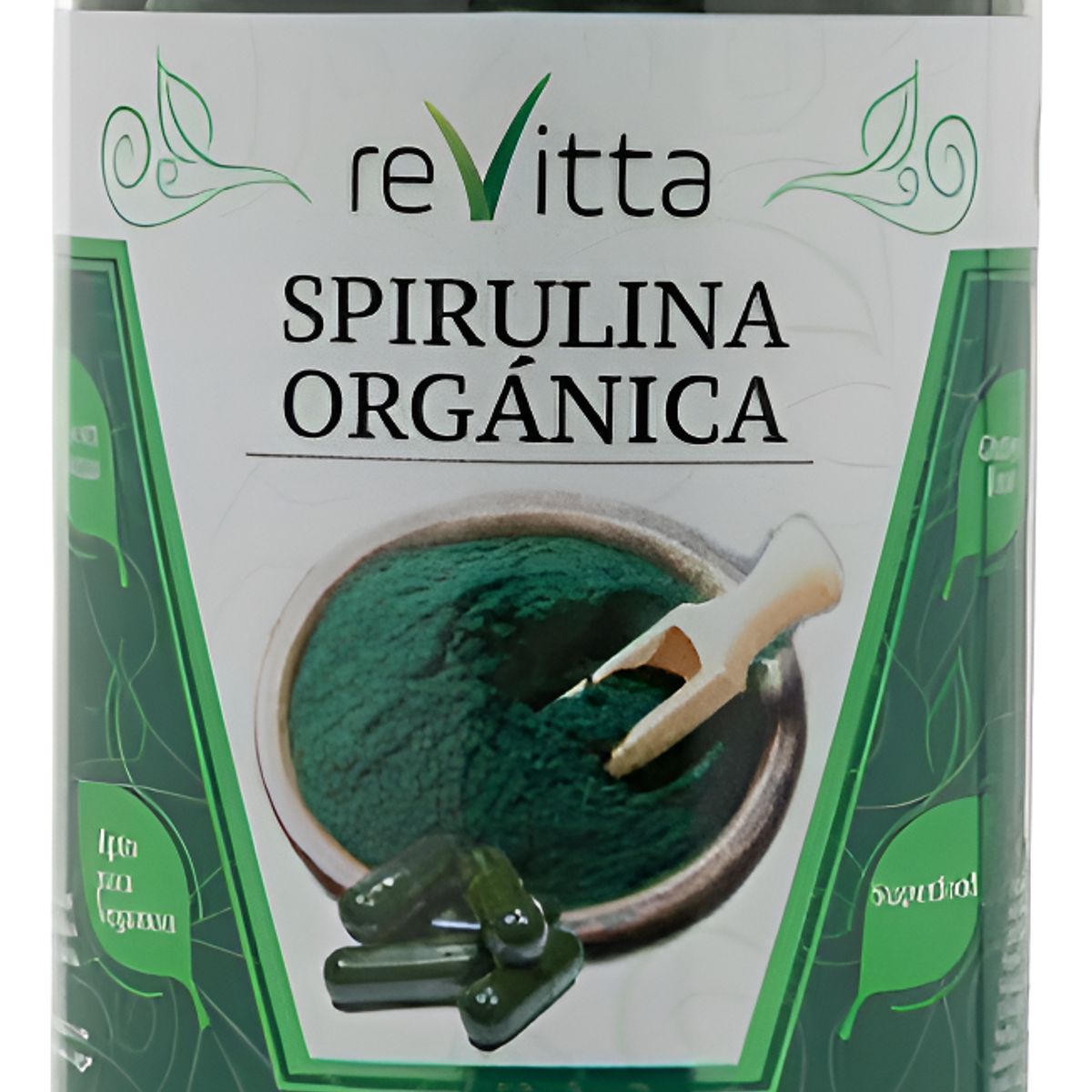 REVITTA WELLNESS - Spirulina Orgánica En Cápsulas 300 Cápsulas