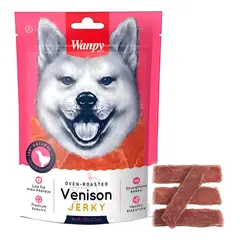 SNAK - Snack Para Perros Wanpy 100% Natural Tiras De Venado 100g