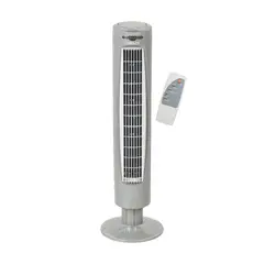 AIROLITE - Ventilador Torre Pie Silencioso Control Remoto Vt04r
