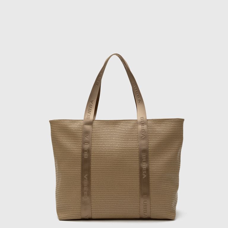 Cartera Tote Mallorca Sand Essentials Cafe TALLA UNICA