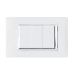 BTICINO - Interruptor 9-32 10A 250V Blanco Armado Luzica